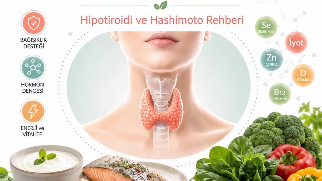 Tiroid Hastalığında Beslenme: Hipotiroidi ve Hashimoto Rehberi